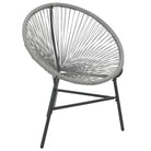 Poly rattan tuinstoelen met gepoedercoat stalen frame voor tuin en terras - Tuinstoelen