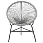 Poly rattan tuinstoelen met gepoedercoat stalen frame voor tuin en terras - Tuinstoelen