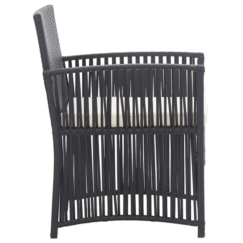 Poly Rattan Tuinstoelen met Levering Bevat voor Buitenruimtes - Tuinstoelen