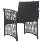 Poly Rattan Tuinstoelen met Levering Bevat voor Buitenruimtes - Tuinstoelen