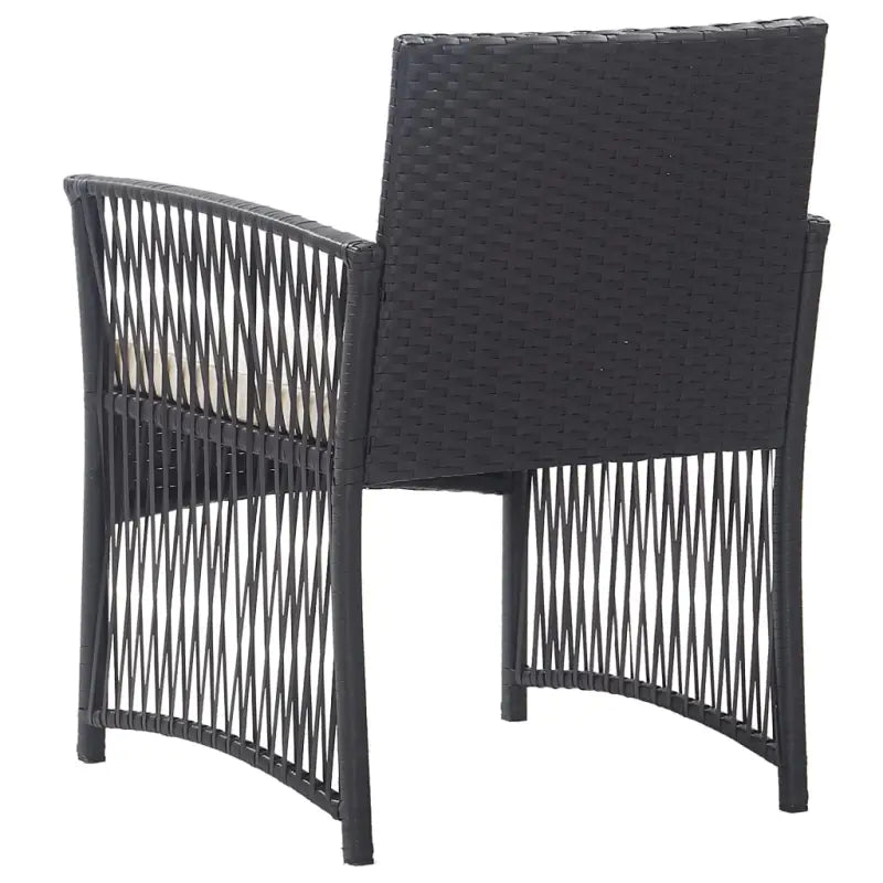 Poly Rattan Tuinstoelen met Levering Bevat voor Buitenruimtes - Tuinstoelen
