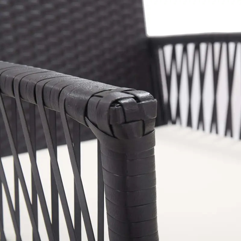 Poly Rattan Tuinstoelen met Levering Bevat voor Buitenruimtes - Tuinstoelen