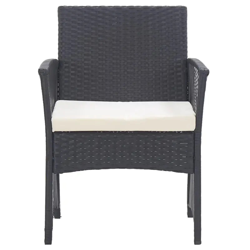 Poly Rattan Tuinstoelen met Levering Bevat voor Buitenruimtes - Tuinstoelen