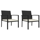 Poly Rattan Tuinstoelen Set voor een Moderne en opvallende tuinstijl - Tuinstoelen
