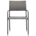 Poly Rattan Tuinstoelen voor Dineren en Ontspannen - Tuinstoelen