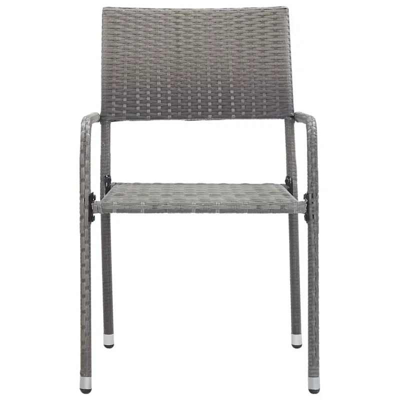 Poly Rattan Tuinstoelen voor Dineren en Ontspannen - Tuinstoelen
