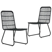 Poly Rattan Tuinstoelen voor een Rustieke Buitenruimte - Tuinstoelen