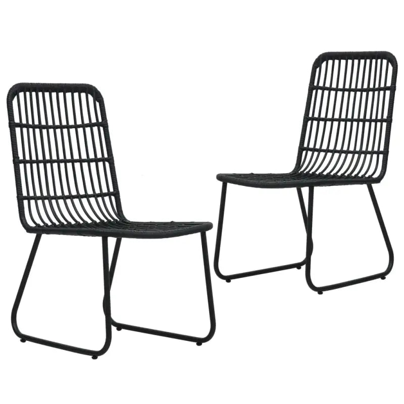 Poly Rattan Tuinstoelen voor een Rustieke Buitenruimte - Tuinstoelen