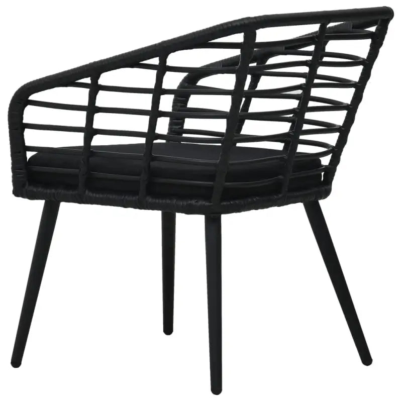 Poly rattan tuinstoelen voor rustieke charme en veelzijdigheid - Tuinstoelen