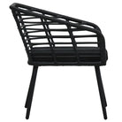 Poly rattan tuinstoelen voor rustieke charme en veelzijdigheid - Tuinstoelen