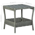 Poly rattan tuintafel met modern en stijlvol ontwerp - Tuintafels