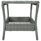 Poly rattan tuintafel met modern en stijlvol ontwerp - Tuintafels