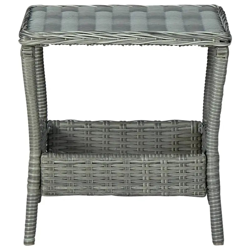 Poly rattan tuintafel met modern en stijlvol ontwerp - Tuintafels