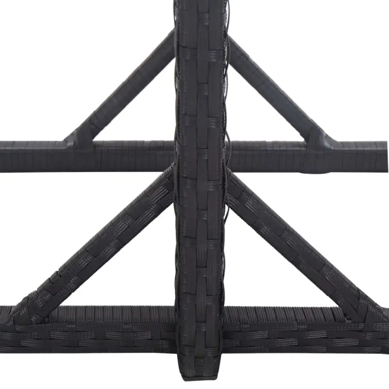 Poly rattan tuintafel met stalen frame voor stijl en functionaliteit - Tuintafels