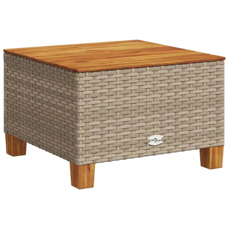Poly Rattan tuintafel voor eenvoudig schoon en gezellige zithoeken - Tuintafels