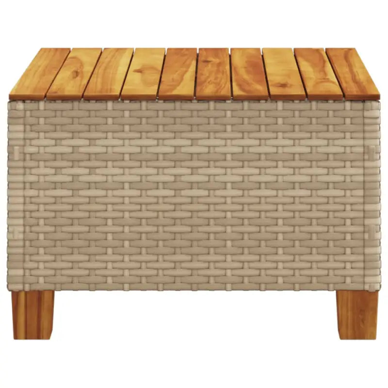 Poly Rattan tuintafel voor eenvoudig schoon en gezellige zithoeken - Tuintafels