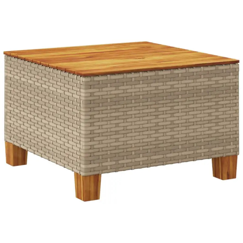 Poly Rattan tuintafel voor eenvoudig schoon en gezellige zithoeken - Tuintafels