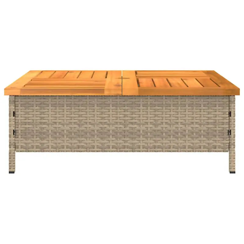Poly rattan tuintafel voor gemakkelijk schoonmaken en gezellig samenzijn - Tuintafels