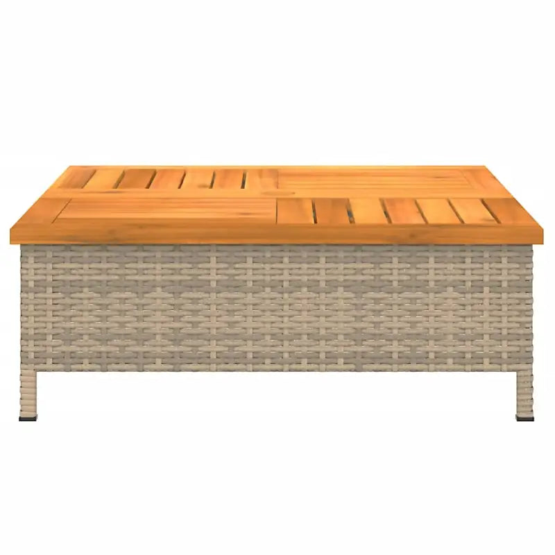 Poly rattan tuintafel voor gemakkelijk schoonmaken en gezellig samenzijn - Tuintafels