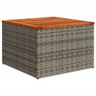 Poly rattan tuintafel voor gezellig samenzijn en eenvoudig schoonmaken - Tuintafels