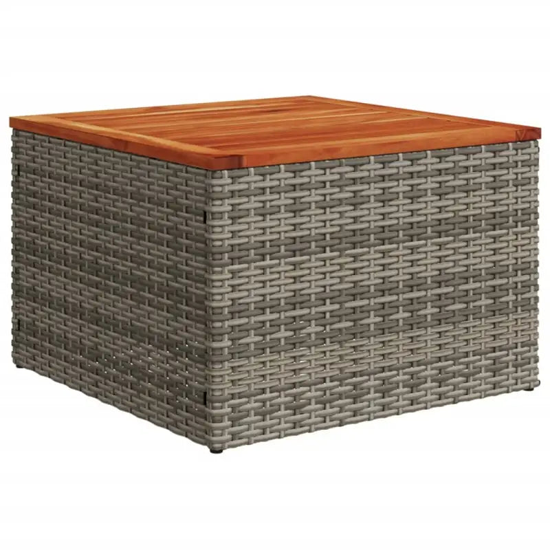 Poly rattan tuintafel voor gezellig samenzijn en eenvoudig schoonmaken - Tuintafels