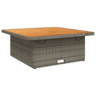 Poly rattan tuintafels eenvoudig schoon voor gezellige tuinmomenten - Tuintafels