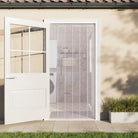 Praktisch deurgordijn voor warmte lawaai en ongediertebestrijding - Geribbeld / 300 x 2.6 mm (25 m) / 1 - Gordijnen &