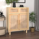 Praktisch Dressoir met Hoogwaardige Houtafwerking - Bruin / 1 - Dressoirs & buffetkasten