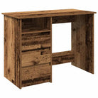 praktisch en decoratief bureau van bewerkt hout - Bureaus