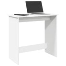 Praktisch en decoratief bureau van bewerkt hout voor je woonruimte - Wit - Bureaus