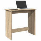Praktisch en decoratief bureau van bewerkt hout voor je woonruimte - Sonoma eiken - Bureaus