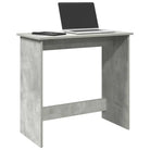 Praktisch en decoratief bureau van bewerkt hout voor je woonruimte - Betongrijs - Bureaus