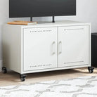 Praktisch en stevig staaltv-meubel voor in je woonkamer - Wit / 1 - Tv-meubels