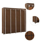 Praktisch kledingrek met stevig ijzeren frame - Bruin / 1 - Kledingkasten