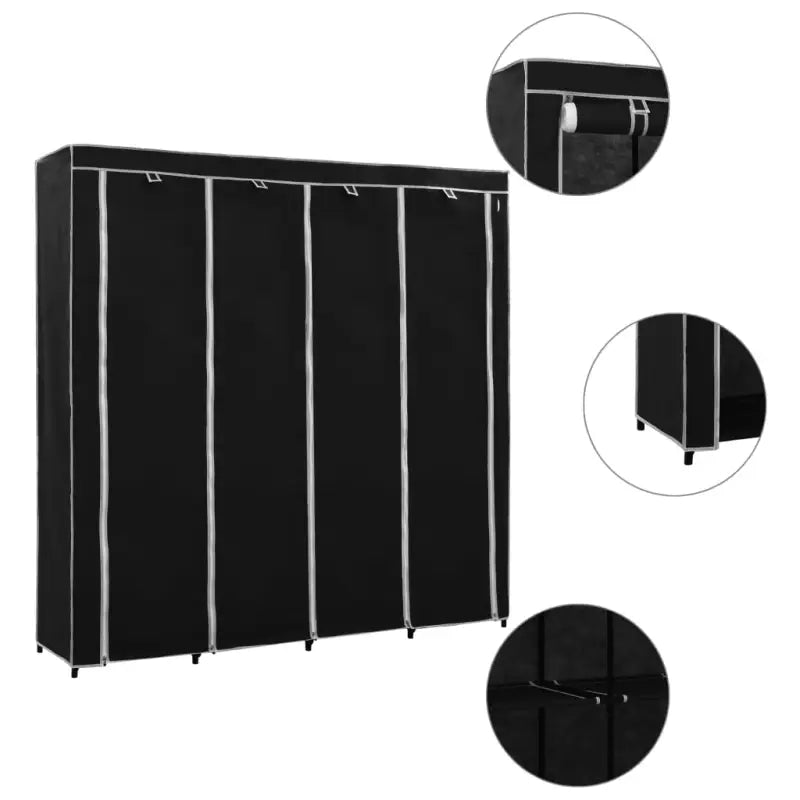 Praktisch kledingrek met stevig ijzeren frame - Kledingkasten
