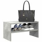 Praktisch schoenenrek van bewerkt hout voor elegante opbergbeshoeften - Betongrijs / 1 - Schoenenrekken