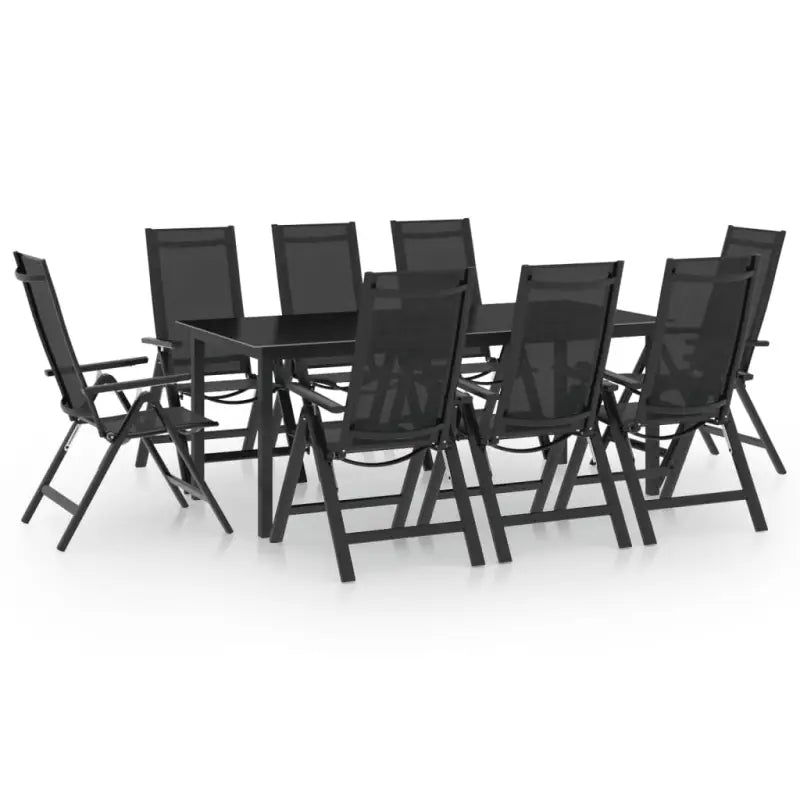 Praktische en trendy tuinset met aluminium frame voor binnen en buiten - Tuinsets