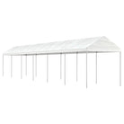 Prieel met Dak voor Buitenruimte in Polyethheen - 13.38 x 2.28 x 2.69 m / 1 - Partytenten & prieëlen