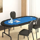 Professioneel pokertafelblad voor eerlijke en stijlvolle pokerspellen - Blauw / 1 - Poker- & spellentafels