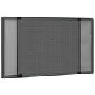 Raamhorren voor insecten buiten houden zonder chemicaliën - Antraciet / 143 x 50 cm - Raamhorren