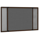 Raamhorren voor insecten buiten houden zonder chemicaliën - Bruin / 193 x 75 cm - Raamhorren