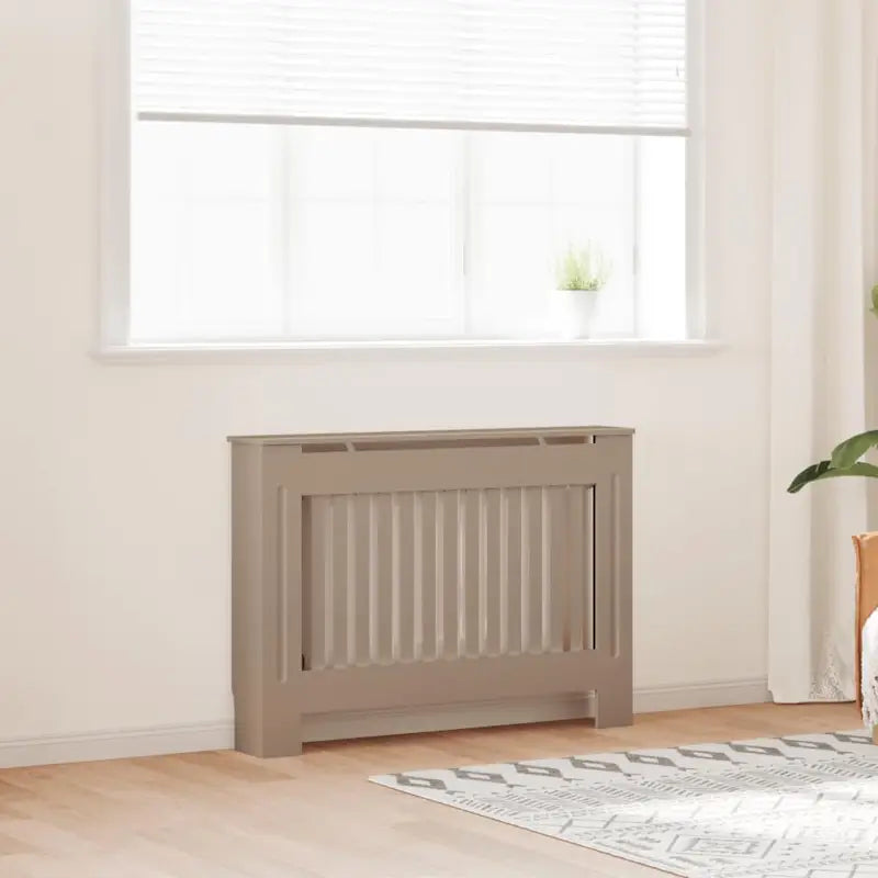 Radiatorombouw met levert inhoud voor decoratie en extra opbergruimte - Bruin / 112 x 19 x 81.5 cm / 1 - Accessoires