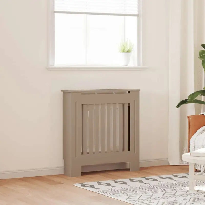 Radiatorombouw met levert inhoud voor decoratie en extra opbergruimte - Bruin / 78 x 19 x 81.5 cm / 1 - Accessoires