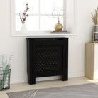 Radiatorombouw van MDF voor een stijlvolle woonkamerafwerking - Zwart / 78 x 19 x 81.5 cm / 1 - Accessoires