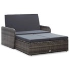 Rattan Tuinmeubelset voor een moderne uitstraling - Grijs / Ja - Tuinsets