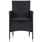 Rattan tuinset met elegante ontwerp en comfortabele breedte zitting - Tuinsets