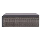 Rattan tuinset met gepoedercoat stalen frame voor een elegante buitenruimte - Tuinsets