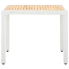 Rattan tuinset met massief acaciahout voor buiten dineren en relaxen - Tuinsets