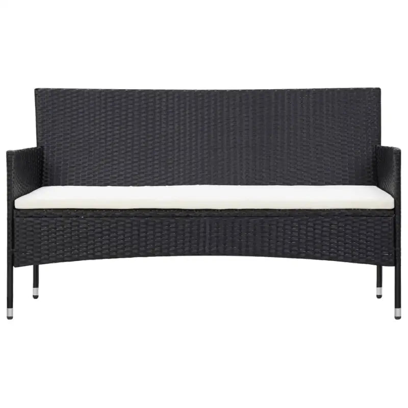 Rattan tuinset met stijlvolle breedte zitting voor elegante buitenruimte - Tuinsets