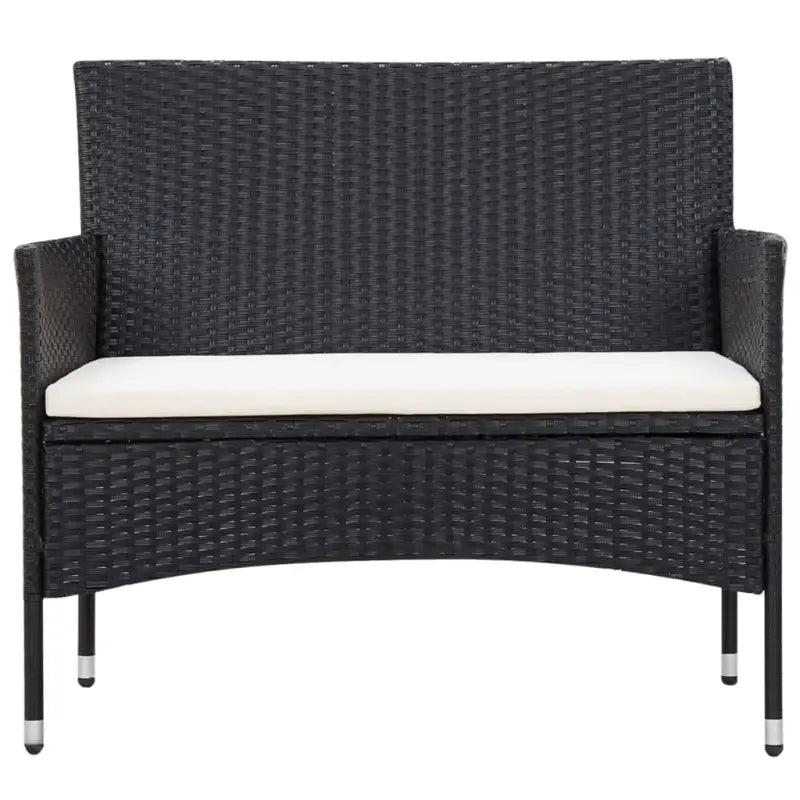Rattan tuinset met stijlvolle breedte zitting voor elegante buitenruimte - Tuinsets